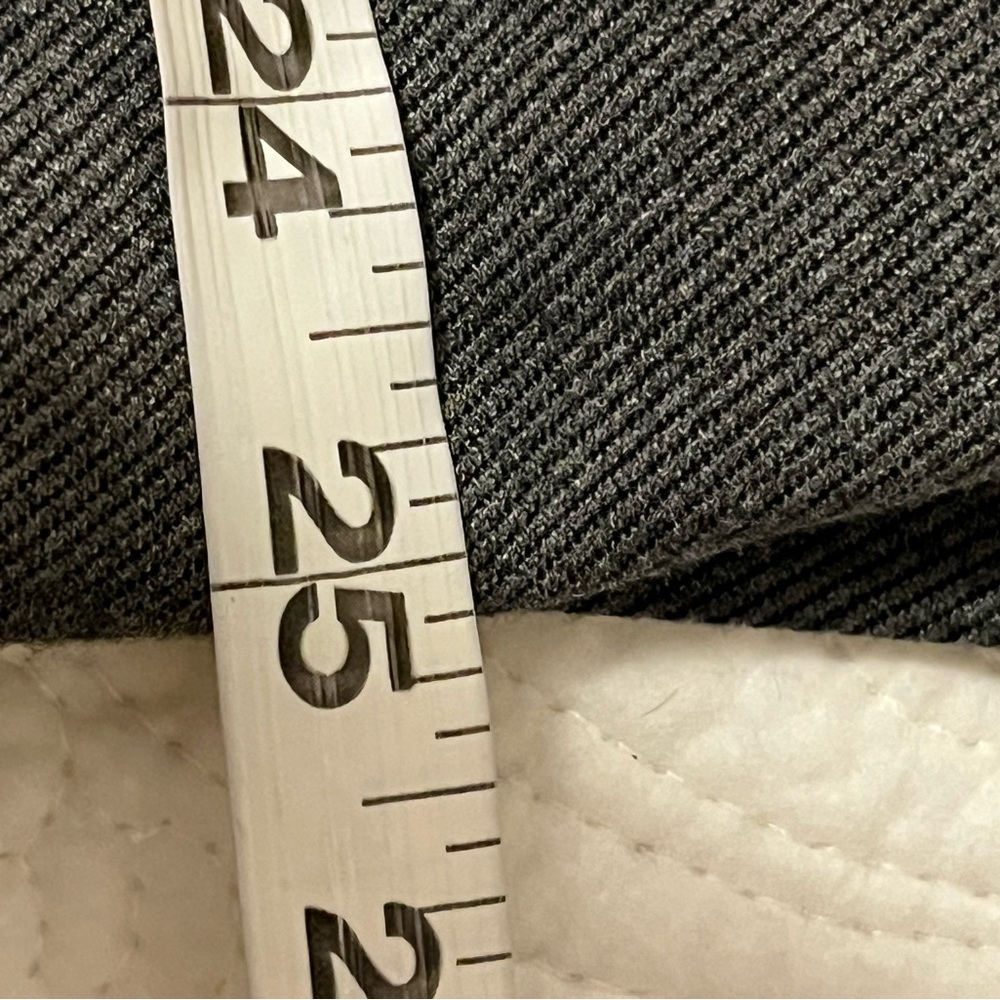 Gap Medium Grey 2 Button Stretch Blazer, Size 4 - image 8